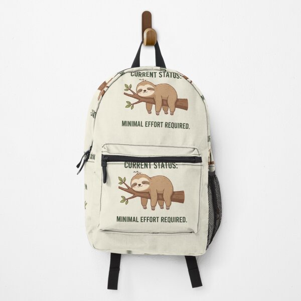 Item preview, Current Status Minimal Effort Sloth Shirt | Funny Lazy WFH Anti-Hustle Gift designed and sold by Searching ideas.