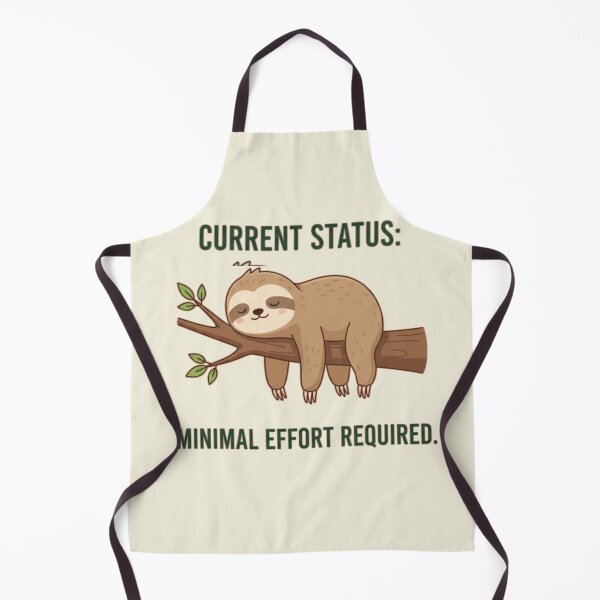 Item preview, Current Status Minimal Effort Sloth Shirt | Funny Lazy WFH Anti-Hustle Gift designed and sold by Searching ideas.
