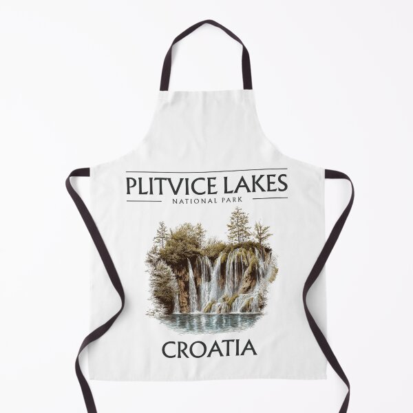 Item preview, A Vintage Travel Poster of Plitvice Lakes National Park - Croatia designed and sold by GoodOldVintage.
