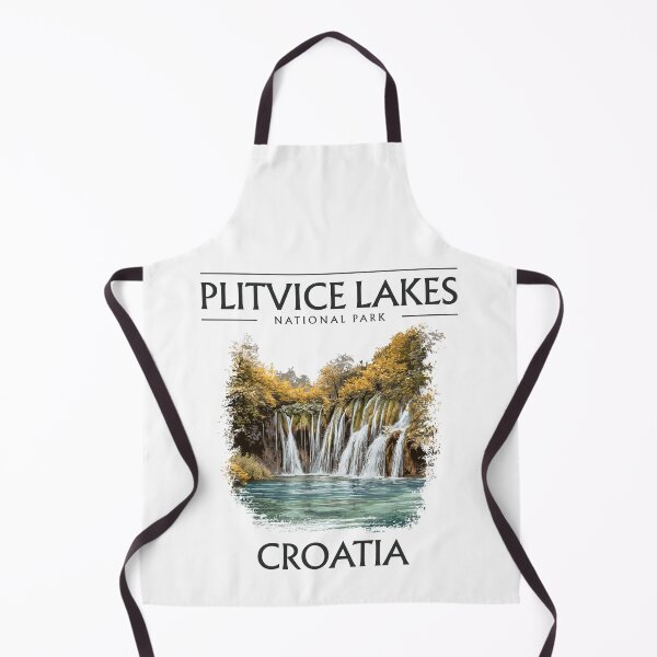 Item preview, A Vintage Travel Poster of Plitvice Lakes National Park - Croatia designed and sold by GoodOldVintage.