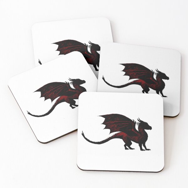 Item preview, Rust-Kicker Dragon Silhouette designed and sold by Daniel M Quilter.