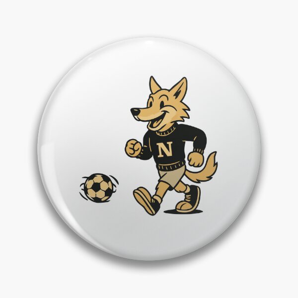 Item preview, nebraska wesleyan soccer prairie wolf designed and sold by trenan.
