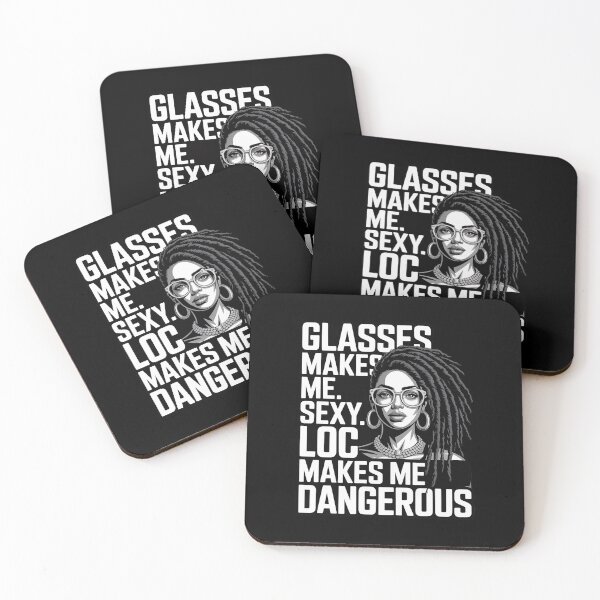 Item preview, Locs make me Dangerous Afro Hair Black American African Girl designed and sold by RustsyMin.