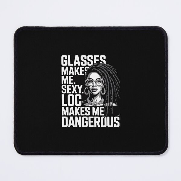 Item preview, Locs make me Dangerous Afro Hair Black American African Girl designed and sold by RustsyMin.