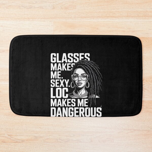 Item preview, Locs make me Dangerous Afro Hair Black American African Girl designed and sold by RustsyMin.