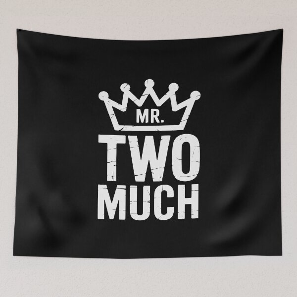 Item preview, Kids Mr Two Much Second 2nd Birthday Party Toddler Boys Gift designed and sold by RustsyMin.