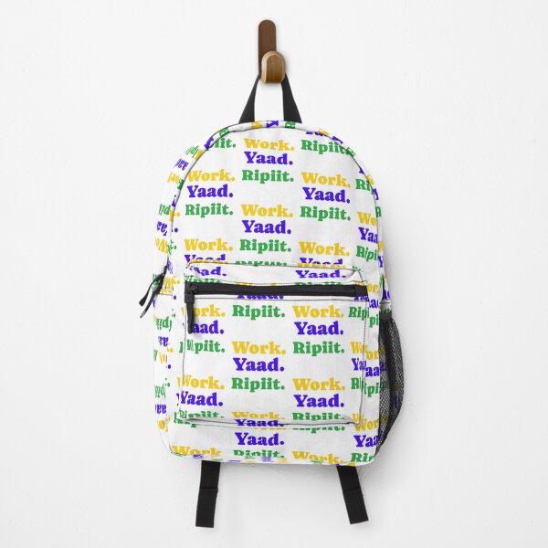 Item preview, Work Yaad Ripiit – Work Yard Repeat Jamaican Motivation designed and sold by Kolcha.