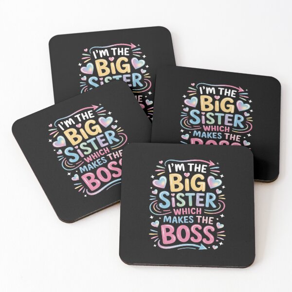 Item preview, I'm The Big Sister Which Makes Me The Boss Sibling designed and sold by RustsyMin.
