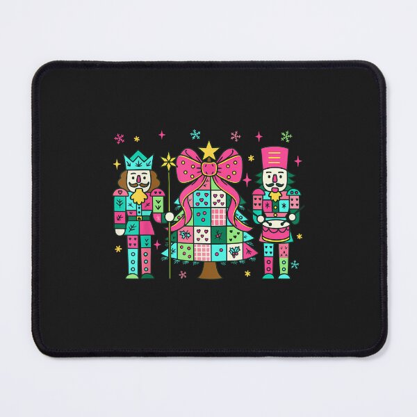 Item preview, Patchwork Nutcracker Christmas Tree Pink Nutcracker Women designed and sold by diyoor.
