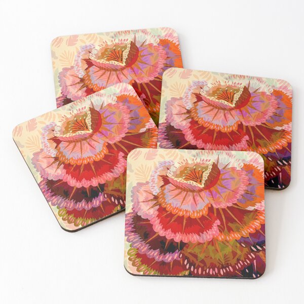 Item preview, Flower Abstract Painting designed and sold by ViaARTfactory.