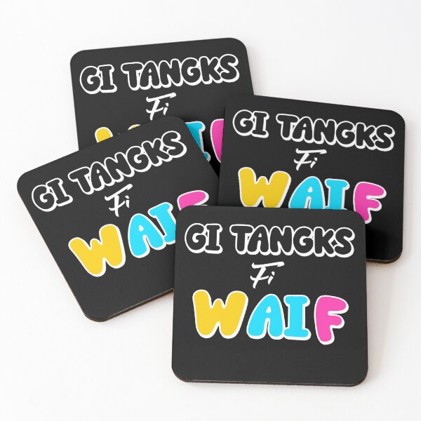 Item preview, Gi Tangks Fi Waif – Thankful for Wives Design  designed and sold by Kolcha.