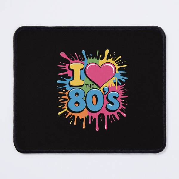 Item preview, I Love the 80's Colorful Splash Old School designed and sold by GalaFunny.