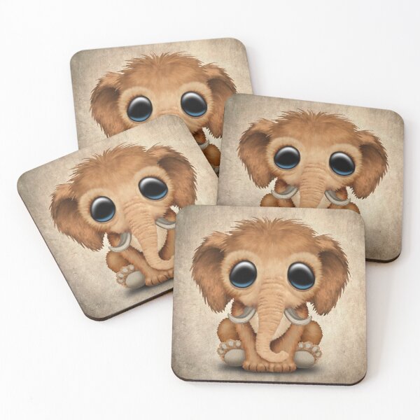 Item preview, Bebé mamut lanudo adorable designed and sold by JeffBartels.