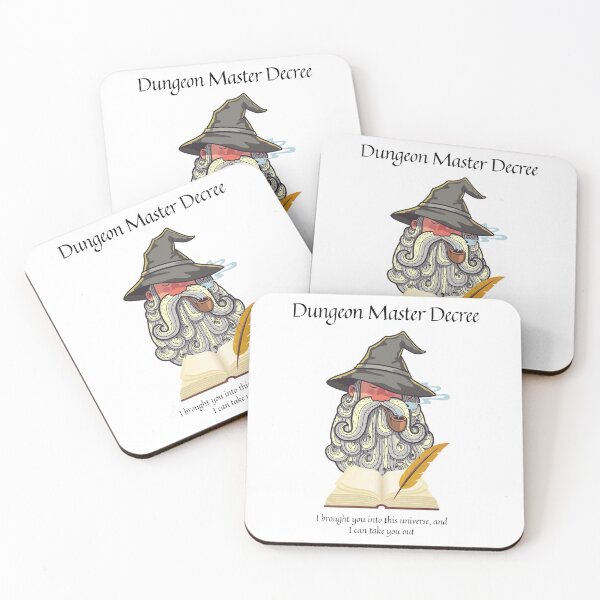 Item preview, Dungeon Master Decree — Divine Right of Snark and Total Party Control designed and sold by SnarkSharks.