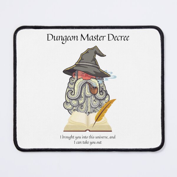 Item preview, Dungeon Master Decree — Divine Right of Snark and Total Party Control designed and sold by SnarkSharks.