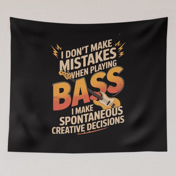 Item preview, I Don't Make Mistakes Playing Bass - Bassist Bass Guitar designed and sold by GalaFunny.