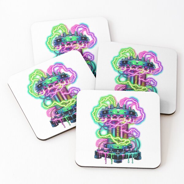 Item preview, Neon Tesla Coil – Psychedelic Energy designed and sold by TicoTuftCR.
