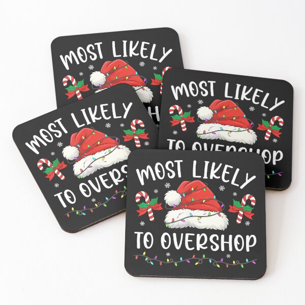Item preview, Most Likely To Overshop Shopping Family Matching Christmas designed and sold by TalalosART.