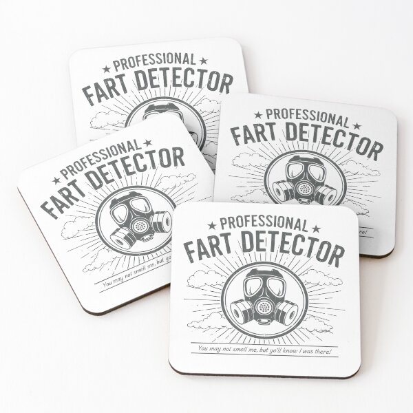Item preview, Professional Fart Detector – Funny Humor Quote designed and sold by TextMood.