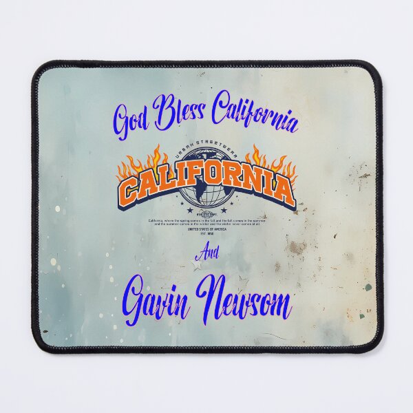 Item preview, God Bless California – Strength Against Fire and Politics designed and sold by MysticOzzy.