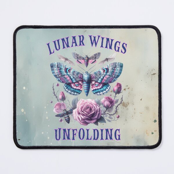 Item preview, Mystical Moths and Roses designed and sold by MysticOzzy.