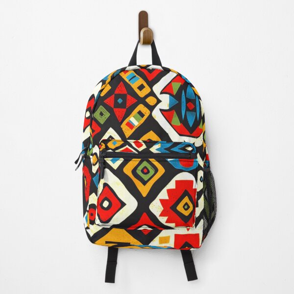 Item preview, African-Style Joyfully Colorful Geometric Abstract Pattern Designs   designed and sold by DEC02.