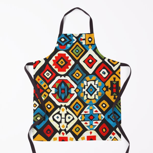 Item preview, African-Style Joyfully Colorful Geometric Abstract Pattern Designs designed and sold by DEC02.