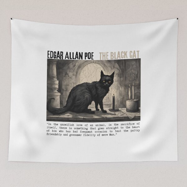 Item preview, 'The black cat', by Edgar Allan Poe designed and sold by Filologica.