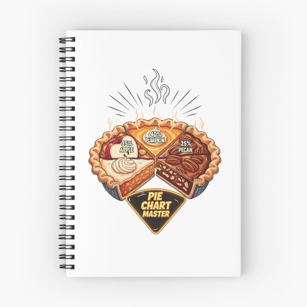 Item preview, Pie Chart Master – Data Meets Dessert designed and sold by Dazzle-Sizzle.