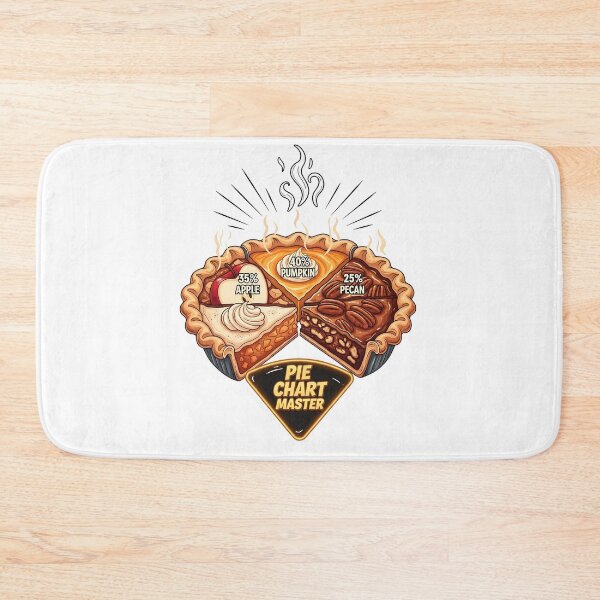 Item preview, Pie Chart Master – Data Meets Dessert designed and sold by Dazzle-Sizzle.
