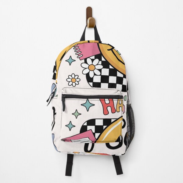 Item preview, Happy First Day Of School Groovy Smile Face Teacher Student designed and sold by Silicula.