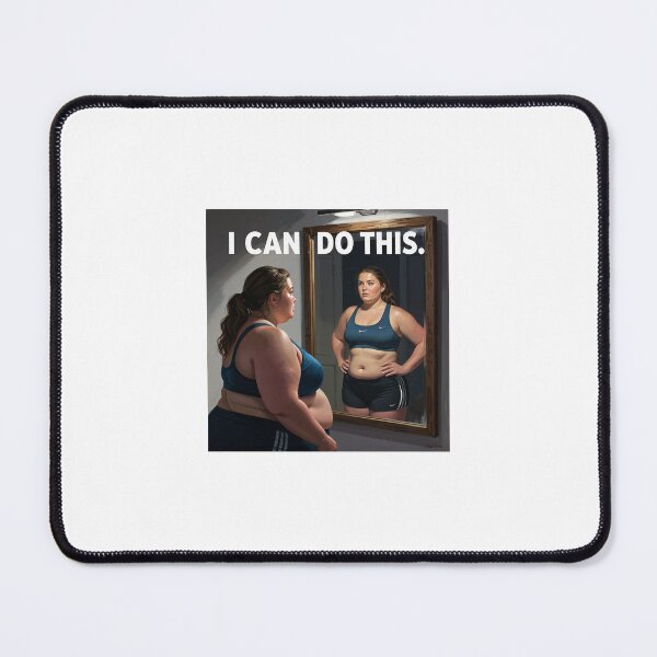 Item preview, The Decision – Empowered Woman Artwork | Body Positivity, Determination & Transformation Art by WhimsyByPaul designed and sold by WhimsyByPaul.redbubble.com.