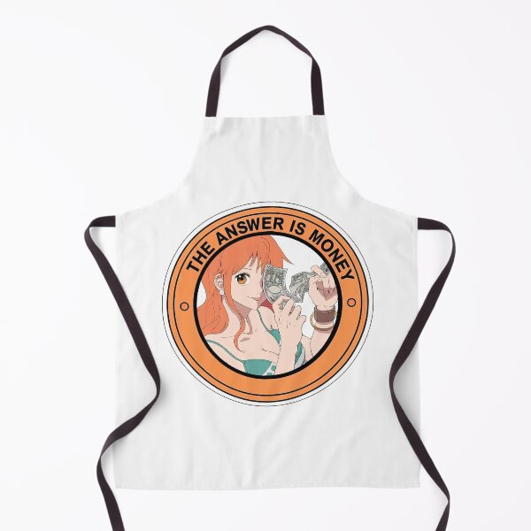 Item preview, One Piece Nami Badge, The Answer Is Money, funny meme designed and sold by UMI BLOOM.
