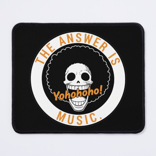 Item preview, One Piece Brook, Yohohoho Music Skull, Funny Meme designed and sold by UMI BLOOM.