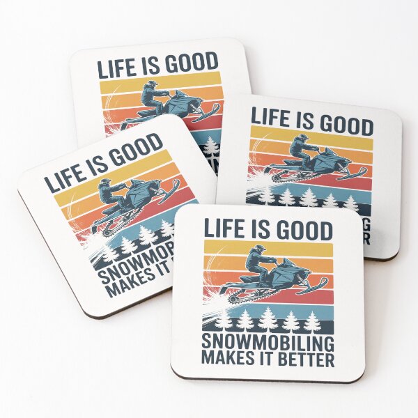 Item preview, Gifts For Snowmobilers Men Snowmobiling Makes It Better designed and sold by Silicula.