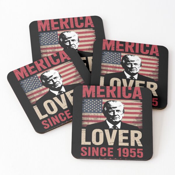 Item preview, US Flag Merica Lover Since 1955 - Patriotic 65th Birthday designed and sold by AvagondaMind.