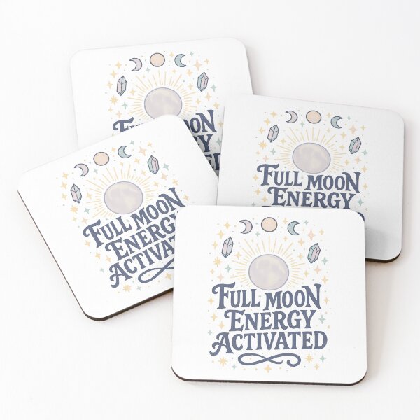 Item preview, Full Moon Energy Activated Celestial Spiritual Sticker designed and sold by inkoutninja.
