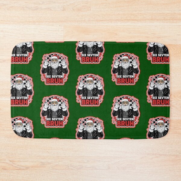 Item preview, 6 7 Bruh Santa  designed and sold by WoodburyLake.