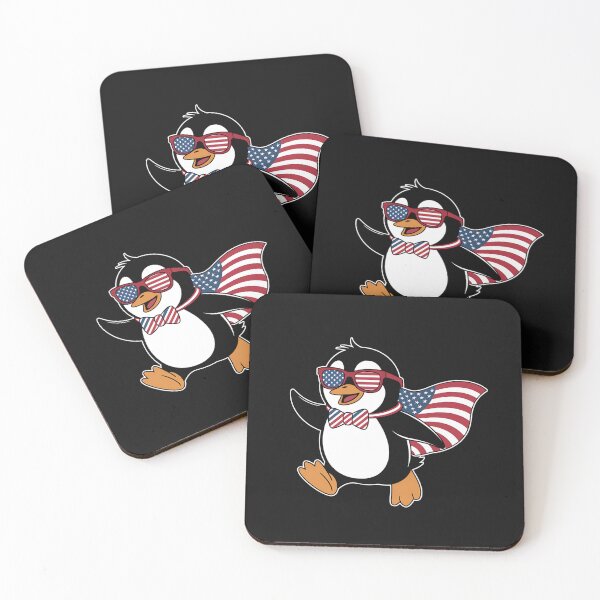 Item preview, US Flag Penguin 4th Of July Patriotic Penguin Men Women Kids 2 designed and sold by AvagondaMind.