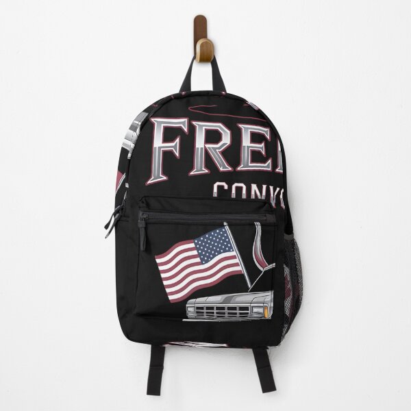 Item preview, USA American and Canada Flag Freedom Convoy 2022 Trucker designed and sold by AvagondaMind.