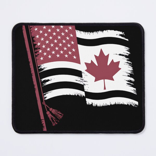 Item preview, USA American Canada Flag Canadian designed and sold by AvagondaMind.