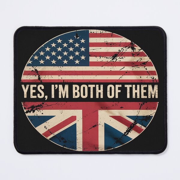 Item preview, USA Flag United Kingdom Heritage designed and sold by AvagondaMind.
