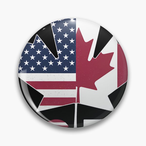 Item preview, USEH Leaf Canadian American Flag Shirt Canada USA Flag designed and sold by AvagondaMind.
