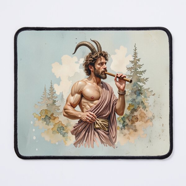 Item preview, Pan the Enchanter – God of the Wild designed and sold by MysticOzzy.