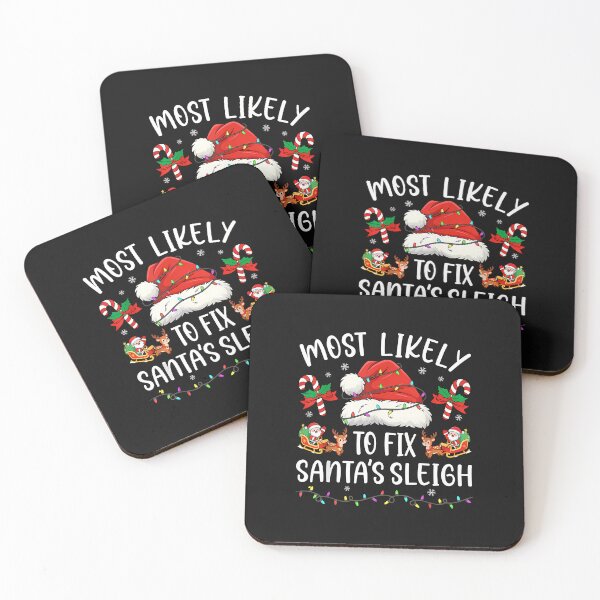 Item preview, Most Likely To Fix Santa Sleigh Family Matching Christmas designed and sold by MOHITSALVI.