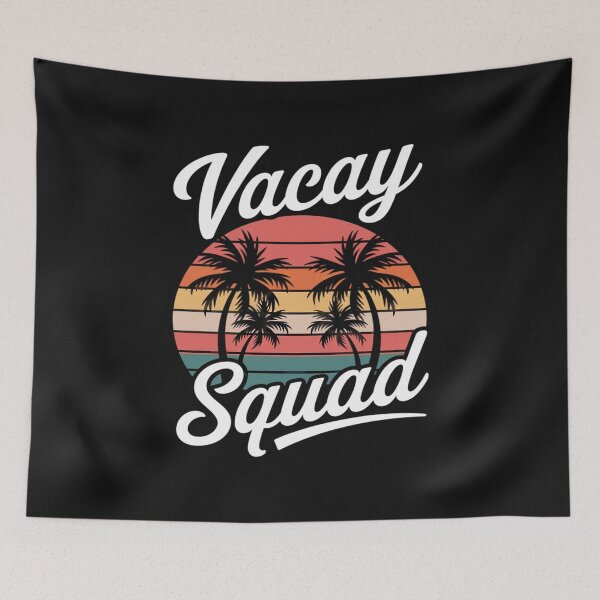 Item preview, Vacay Squad Summer Vacation Family Friends Trip Palm Trees designed and sold by AvagondaMind.