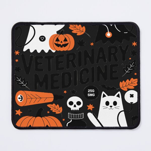 Item preview, Veterinary Medicine Vet Tech Autumn Fall Spooky Halloween designed and sold by AvagondaMind.