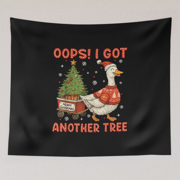 Item preview, Oops I Got Another Tree Merry Goosemas Silly Goose Christmas  designed and sold by MOHITSALVI.