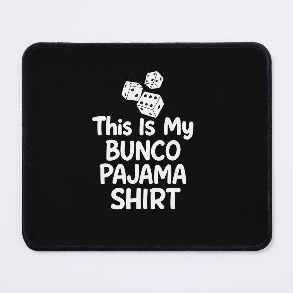 Item preview, This Is My Bunco Pajama Shirt – Cute Dice Game PNG Design designed and sold by DailyDrivesct.