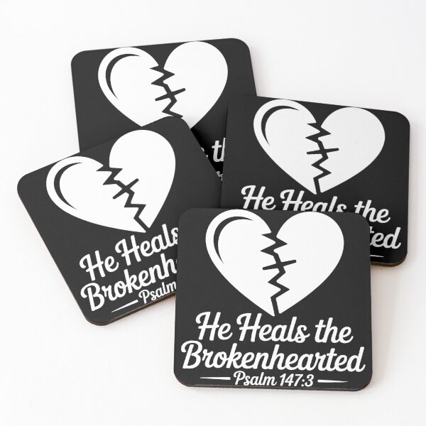 Item preview, He Heals the Brokenhearted designed and sold by theartfulaspie.